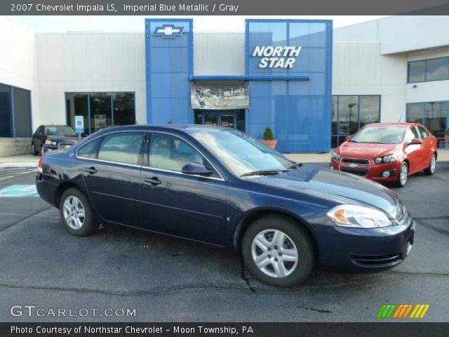 2007 Chevrolet Impala LS in Imperial Blue Metallic
