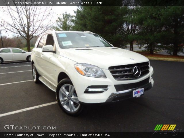 2012 Mercedes-Benz ML 350 4Matic in Arctic White