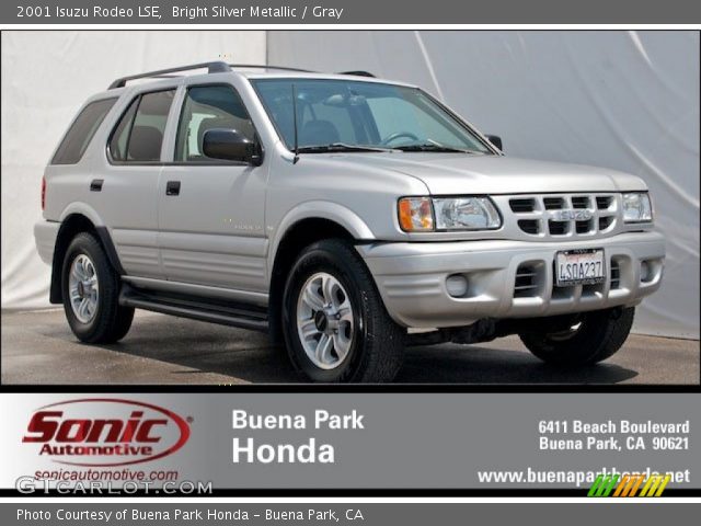 2001 Isuzu Rodeo LSE in Bright Silver Metallic