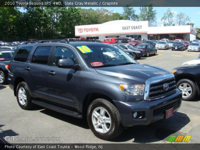 2010 Toyota Sequoia SR5 4WD in Slate Gray Metallic