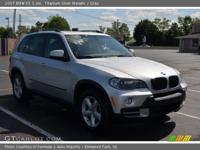 2007 BMW X5 3.0si in Titanium Silver Metallic