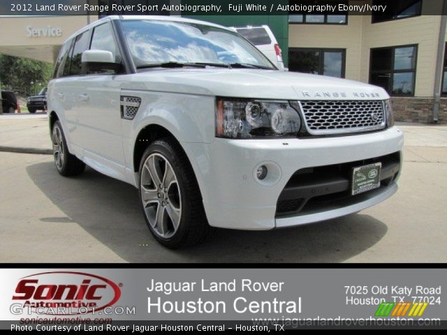 2012 Land Rover Range Rover Sport Autobiography in Fuji White