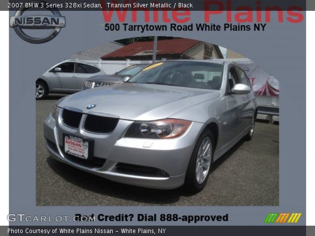 2007 BMW 3 Series 328xi Sedan in Titanium Silver Metallic