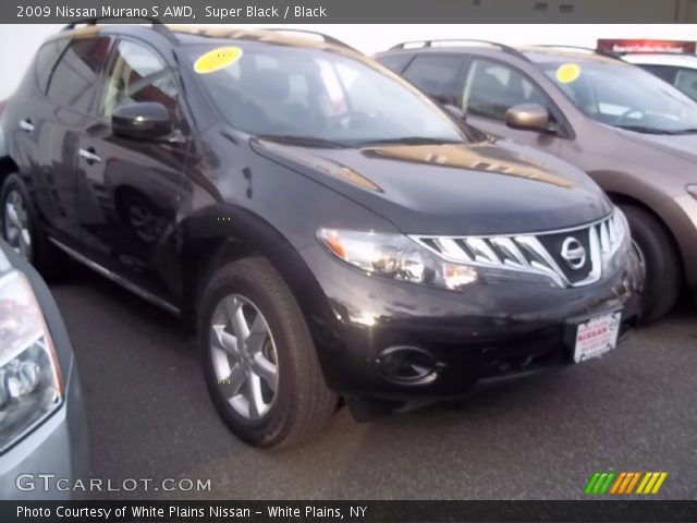 2009 Nissan Murano S AWD in Super Black