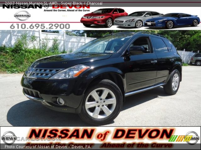 2007 Nissan Murano SL AWD in Super Black