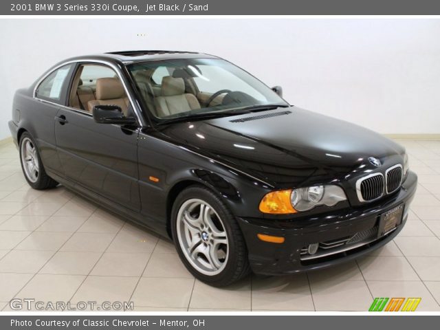 2001 BMW 3 Series 330i Coupe in Jet Black