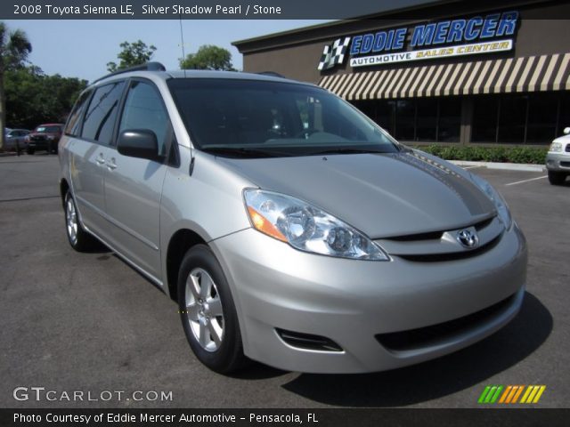 2008 Toyota Sienna LE in Silver Shadow Pearl