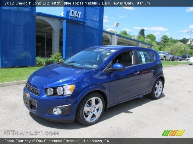 2012 Chevrolet Sonic LTZ Hatch in Blue Topaz Metallic