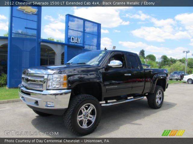 2012 Chevrolet Silverado 1500 LT Extended Cab 4x4 in Black Granite Metallic