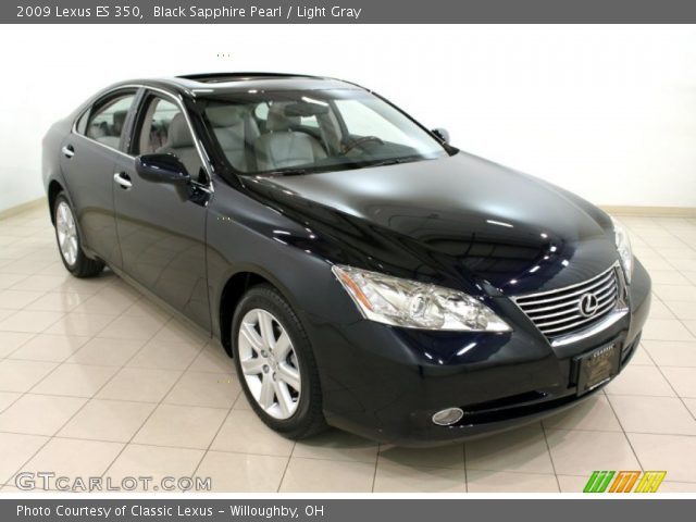 2009 Lexus ES 350 in Black Sapphire Pearl