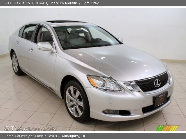 2010 Lexus GS 350 AWD in Mercury Metallic