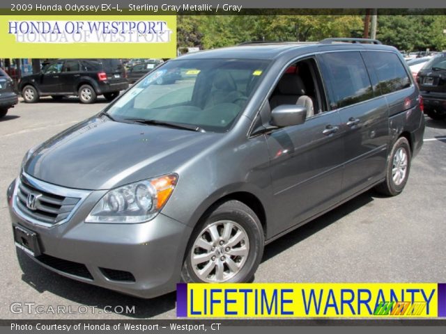 2009 Honda Odyssey EX-L in Sterling Gray Metallic