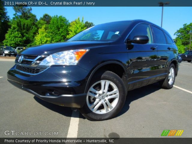 2011 Honda CR-V EX-L in Crystal Black Pearl