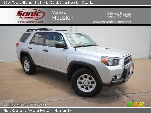 2010 Toyota 4Runner Trail 4x4 in Classic Silver Metallic