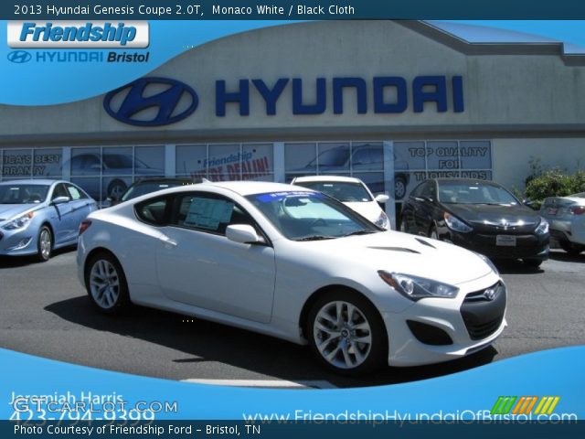 2013 Hyundai Genesis Coupe 2.0T in Monaco White