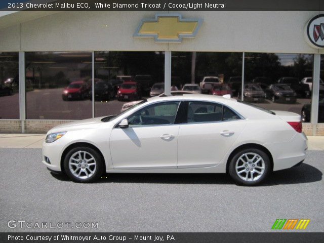 2013 Chevrolet Malibu ECO in White Diamond Tricoat