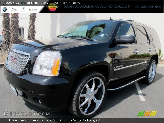 2009 GMC Yukon Denali AWD in Onyx Black