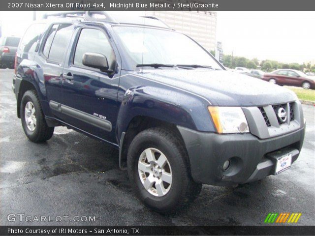 2007 Nissan Xterra Off Road 4x4 in Midnight Blue Metallic