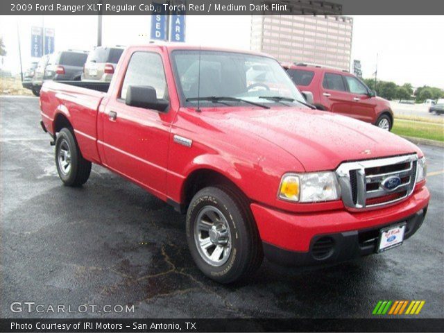 2009 Ford Ranger XLT Regular Cab in Torch Red