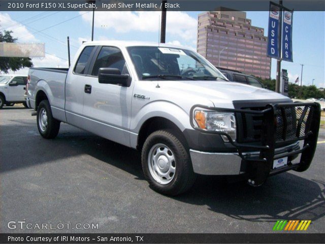 2010 Ford F150 XL SuperCab in Ingot Silver Metallic