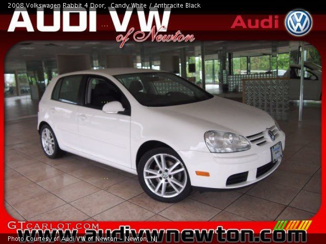 2008 Volkswagen Rabbit 4 Door in Candy White