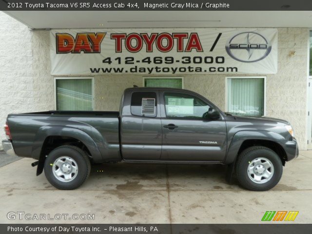 2012 Toyota Tacoma V6 SR5 Access Cab 4x4 in Magnetic Gray Mica