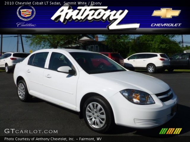 2010 Chevrolet Cobalt LT Sedan in Summit White