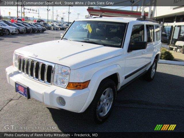 2008 Jeep Commander Sport 4x4 in Stone White