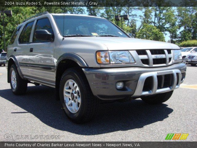 2004 Isuzu Rodeo S in Powellite Silver Metallic