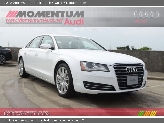 2012 Audi A8 L 4.2 quattro in Ibis White