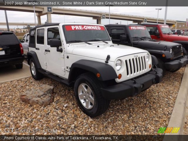 2007 Jeep Wrangler Unlimited X in Stone White