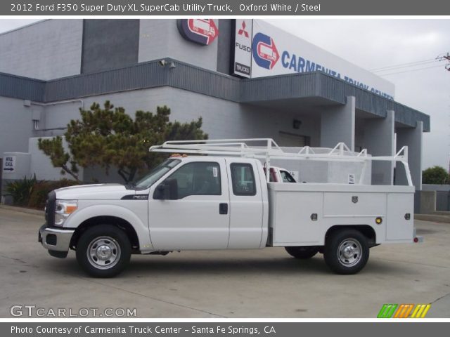 2012 Ford F350 Super Duty XL SuperCab Utility Truck in Oxford White