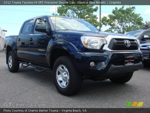 2012 Toyota Tacoma V6 SR5 Prerunner Double Cab in Nautical Blue Metallic