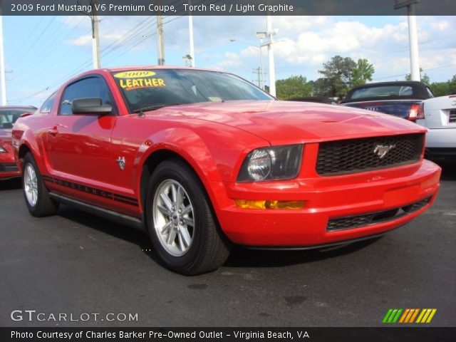 2009 Ford Mustang V6 Premium Coupe in Torch Red