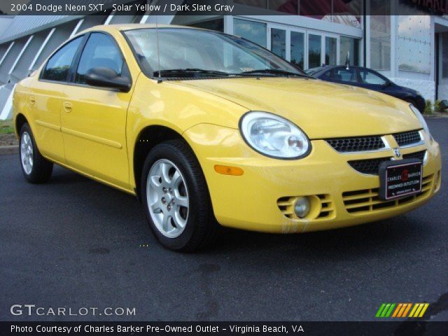 2004 Dodge Neon SXT in Solar Yellow