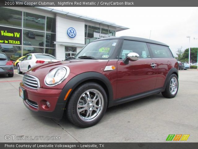 2010 Mini Cooper Clubman in Nightfire Red Metallic