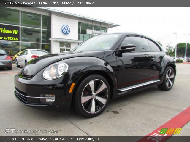 2012 Volkswagen Beetle Turbo in Black