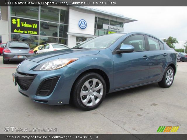 2011 Mazda MAZDA3 i Sport 4 Door in Gunmetal Blue Mica