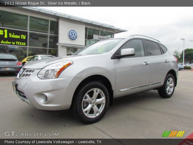2011 Nissan Rogue SV in Silver Ice Metallic