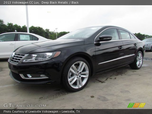 2013 Volkswagen CC Lux in Deep Black Metallic