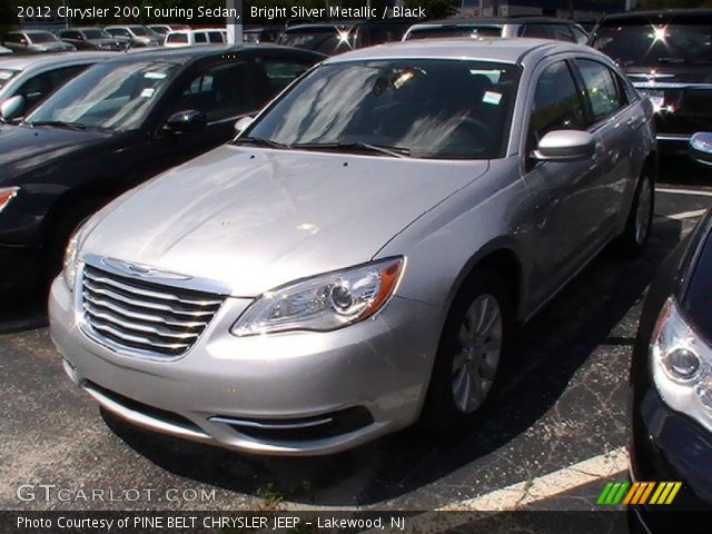 2012 Chrysler 200 Touring Sedan in Bright Silver Metallic