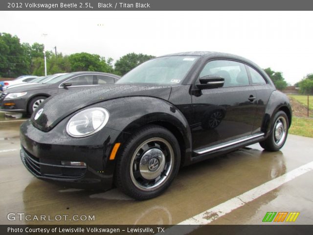 2012 Volkswagen Beetle 2.5L in Black