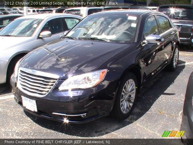 2012 Chrysler 200 Limited Sedan in Blackberry Pearl Coat