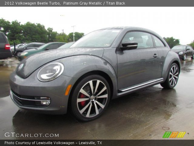 2012 Volkswagen Beetle Turbo in Platinum Gray Metallic