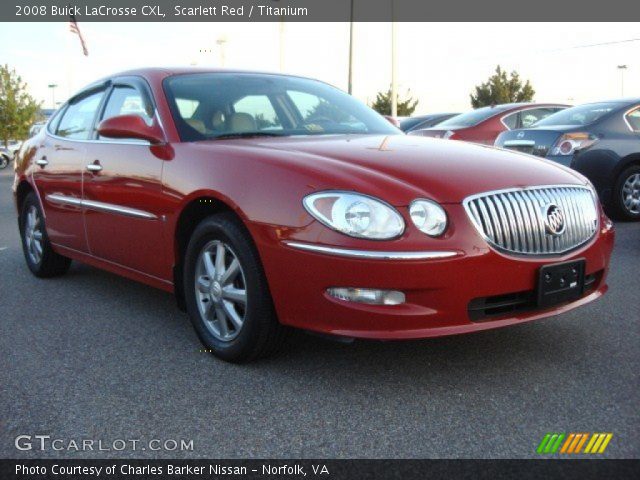 2008 Buick LaCrosse CXL in Scarlett Red