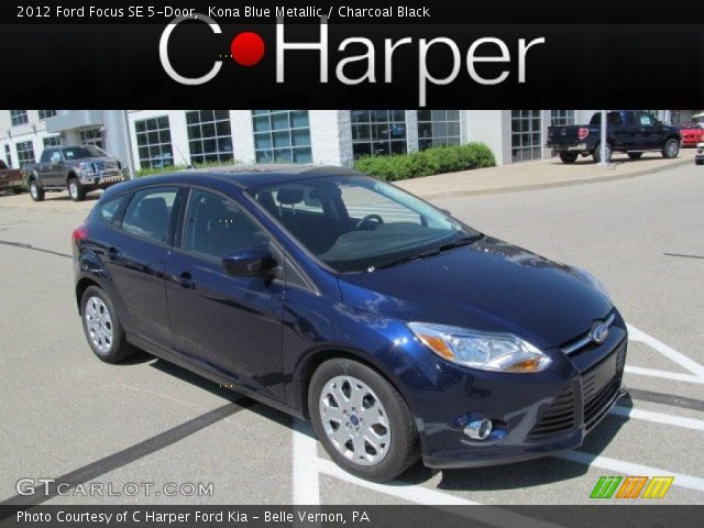 2012 Ford Focus SE 5-Door in Kona Blue Metallic