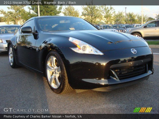 2011 Nissan 370Z Coupe in Magnetic Black