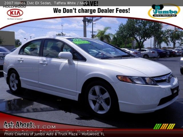 2007 Honda Civic EX Sedan in Taffeta White