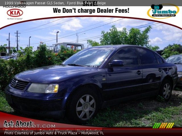 1999 Volkswagen Passat GLS Sedan in Fjord Blue Pearl