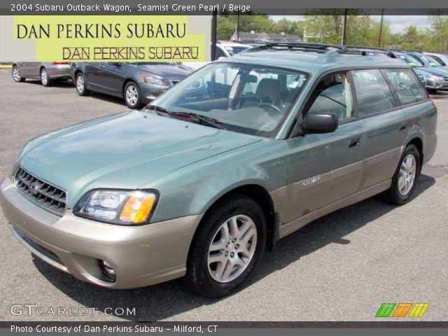 2004 Subaru Outback Wagon in Seamist Green Pearl